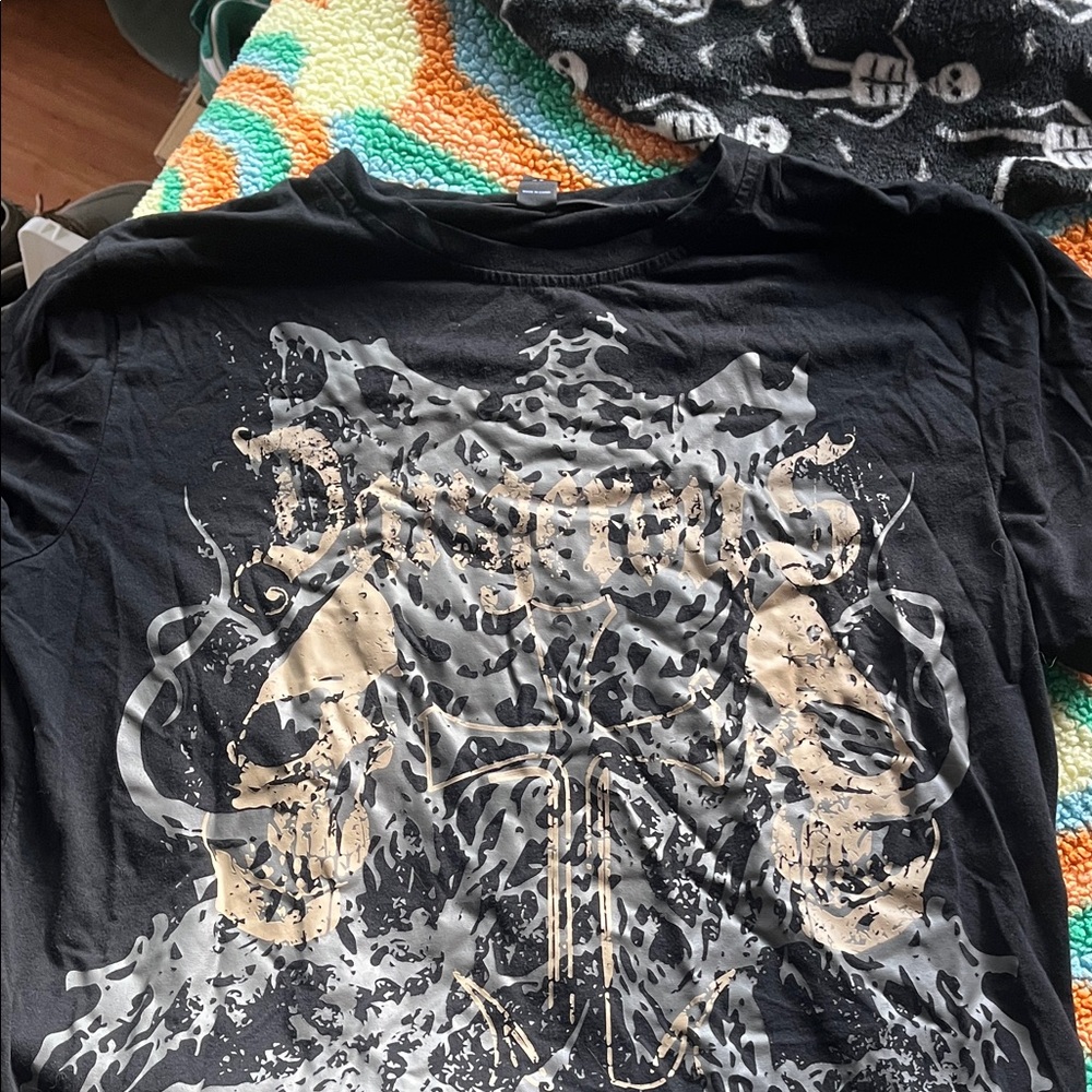 Black Graphic T-Shirt